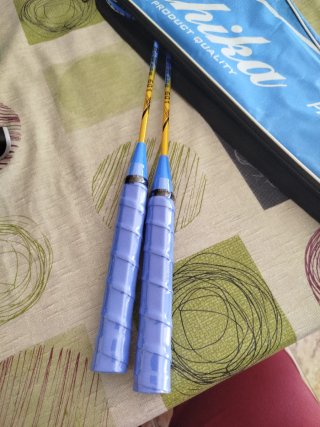 Funda Boshika PRO 601  y raquetas de bádminton