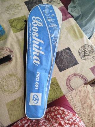 Funda Boshika PRO 601  y raquetas de bádminton