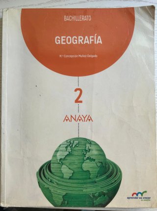 Geografía, 2 Bachillerato