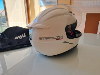 Casco AGV Stealth SV Blanco Talla M