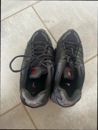 Nike Shox TL Talla 40 Negro Naranja