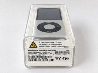 Apple iPod Nano 2ª Gen Plata