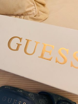 Sandalias Guess Azul Talla 39