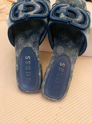 Sandalias Guess Azul Talla 39