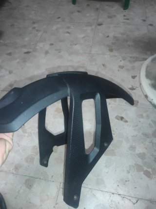 Guardabarro trasero  Gilera Runner 125 4T Negro