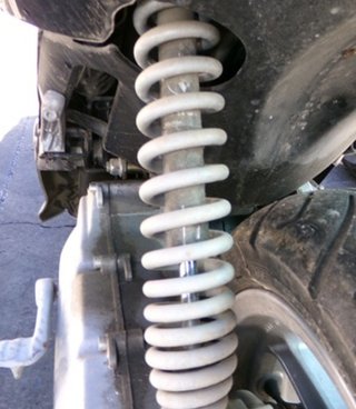 110981 amortiguador trasero izquierdo yamaha jog