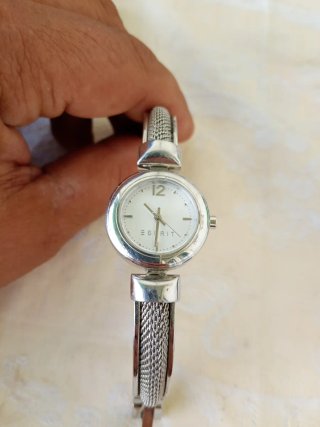 Orologio Esprit donna argento e bianco
