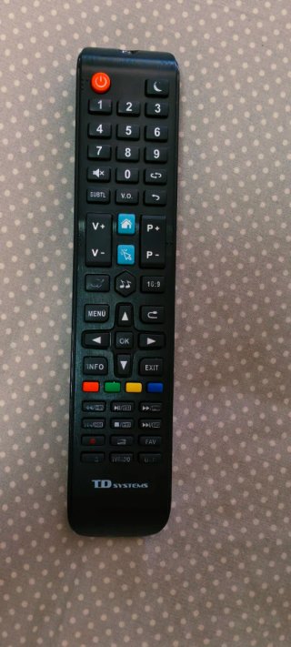 TD System TV 50 Negra