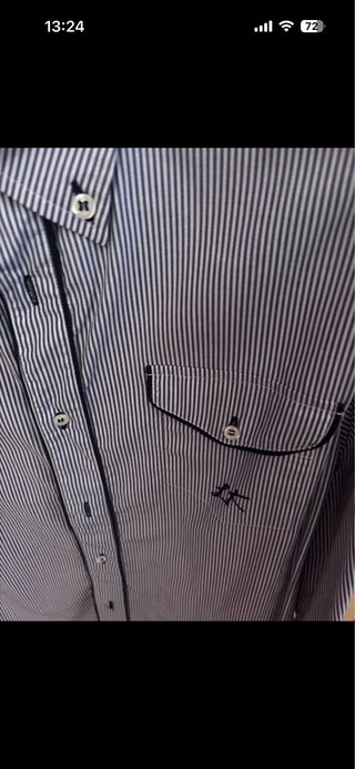 Camicia bambino a righe 39