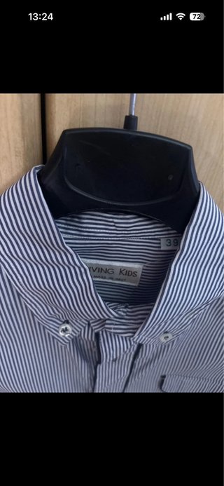 Camicia bambino a righe 39