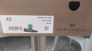 Scarpe eleganti Martinelli blu scuro
