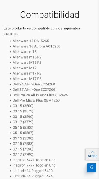 CARGADOR DELL / Inspiron GAMING 130W AC