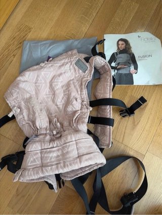 Mochila Porteo Fidella Fusion Feather Rose
