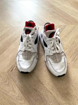 Nike Air Huarache Blancas Rojas