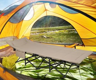 COSTWAY Cama Plegable Camping, 190x68.5x48,5 cm