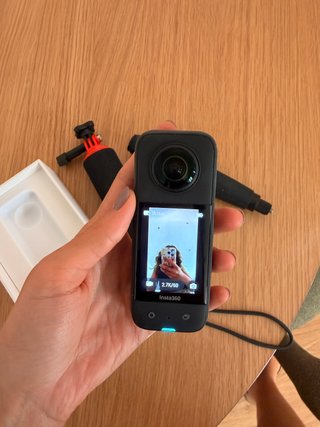 Insta360 X3 Cámara 360 Negra