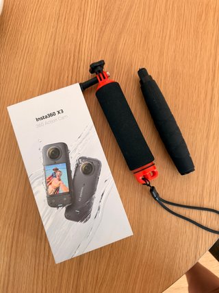 Insta360 X3 Cámara 360 Negra