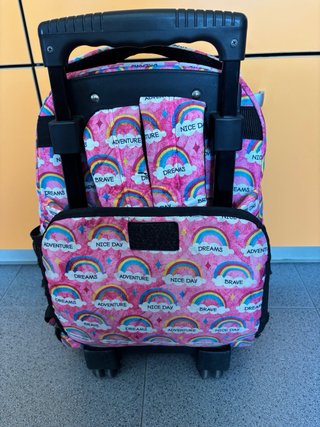 Mochila escolar con ruedas