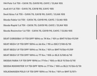 Downpipe 1.6/1.9 TDI