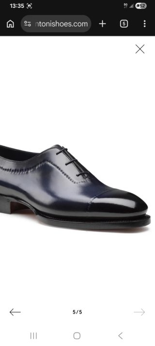 Scarpe eleganti uomo Santoni lusso blu limitata ed