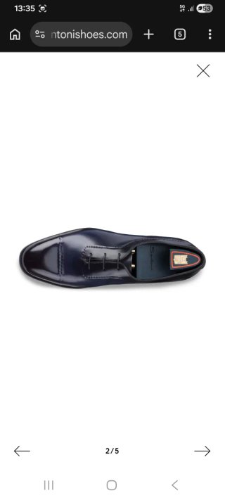 Scarpe eleganti uomo Santoni lusso blu limitata ed