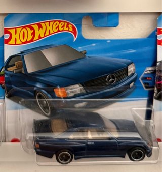 Hot Wheels Mercedes Azul