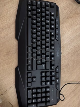 Pack Gaming GAME PK3: Teclado, Auriculares y Alfom
