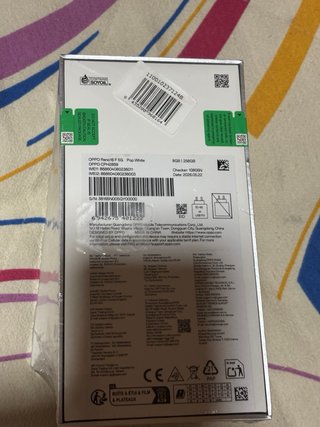 Oppo Reno 16 F 5G sigillato + Caricabatterie 45W e custodia