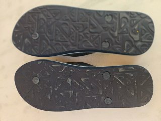 Chanclas Quiksilver Talla 41 Azul y Negro