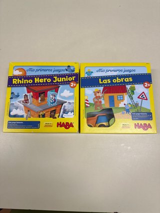 Lote 2 giochi HABA I miei primi giochi