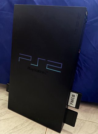 PlayStation 2 FAT Negra