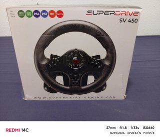 Volante Superdrive SV 450 PS4/PS3/PC