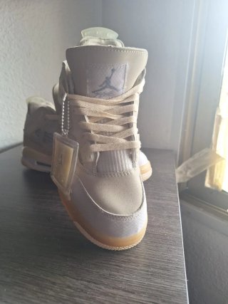 Jordan 4 Off-White Sail Nuove