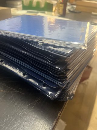 4 Álbumes Monedas Filabo Azul + 40 Hojas