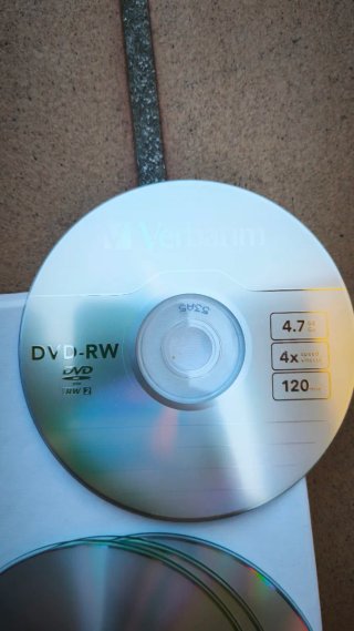 Lote CD y DVD grabables/regrabables Verbatim TDK E