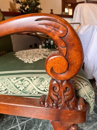 Coppia di poltrone neoclassiche in perfetto stato