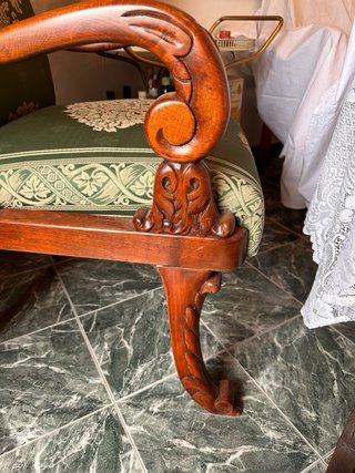 Coppia di poltrone neoclassiche in perfetto stato