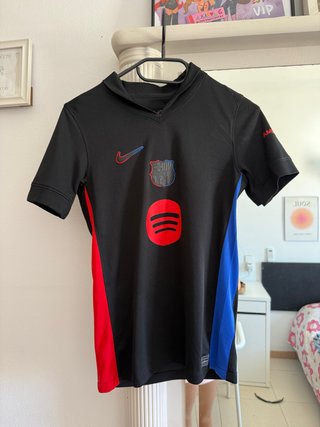 Camiseta FC Barcelona Nike Negra Talla M de niño