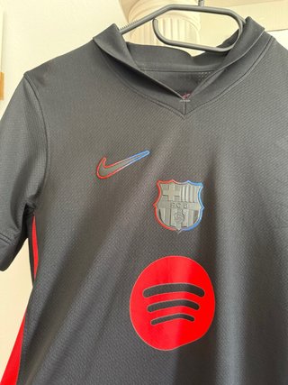 Camiseta FC Barcelona Nike Negra Talla M de niño