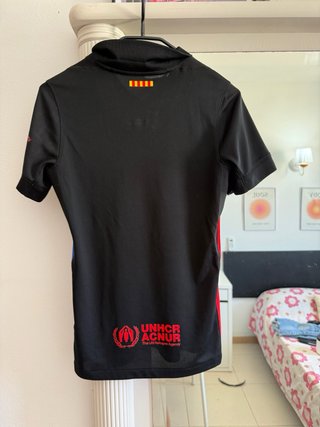 Camiseta FC Barcelona Nike Negra Talla M de niño