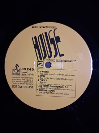 LP The Future Of House... A New Generation
