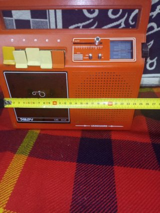 Radio Casete Vanguard Naranja