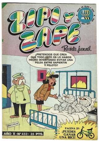 ZIPI y ZAPE no 374, 376, 389, 452 y 478 (Bruguera)