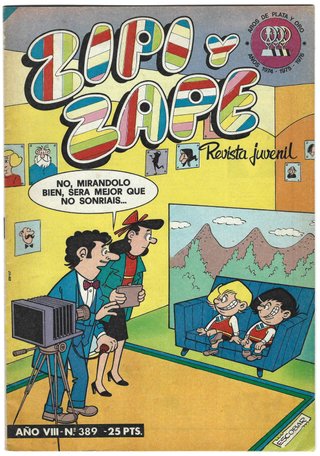 ZIPI y ZAPE no 374, 376, 389, 452 y 478 (Bruguera)