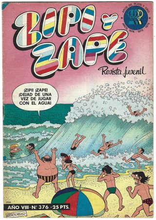 ZIPI y ZAPE no 374, 376, 389, 452 y 478 (Bruguera)