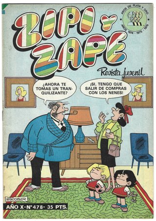 ZIPI y ZAPE no 374, 376, 389, 452 y 478 (Bruguera)