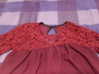 Maglia leggera pizzo manica lunga