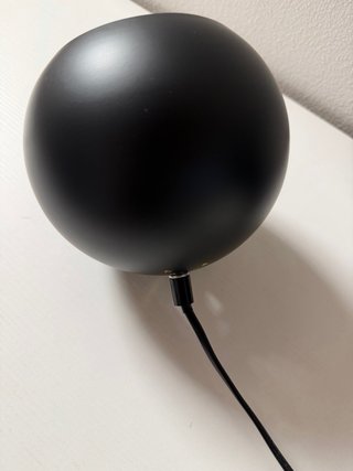 Coppia Lampade Metallo Nero-Oro