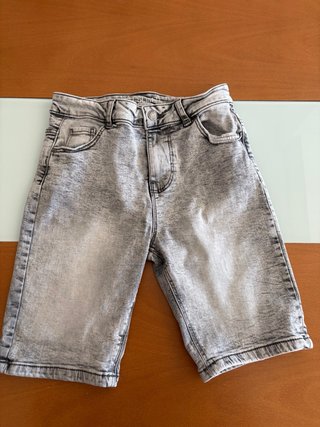 Pantalón vaquero niño gris degradado