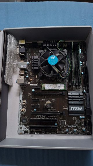 MSI B150 PC MATE Scheda Madre + CPU + RAM + SSD